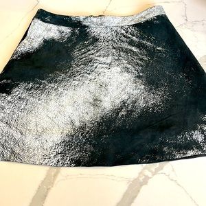 Kelly Wearstler suede skirt